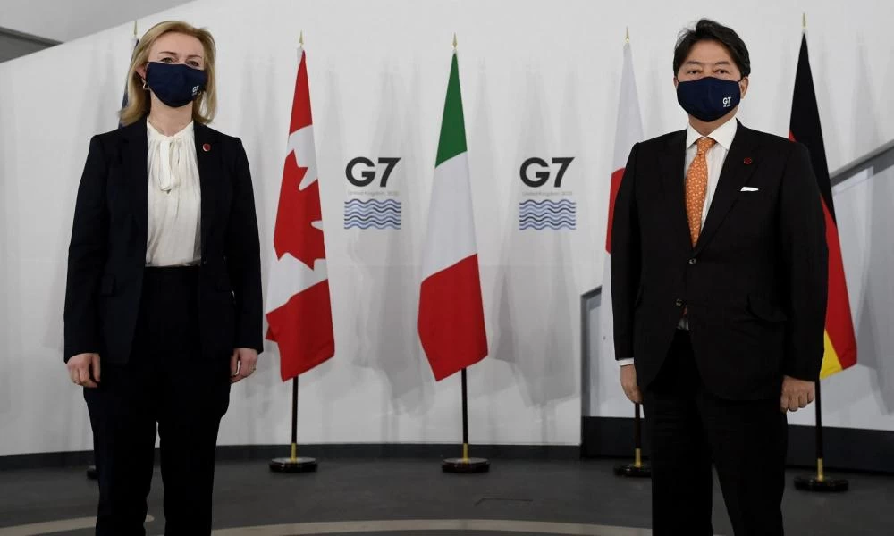 G7: Συνάντηση των ΥΠΕΞ για να παρουσιάσουν ένα «ενιαίο μέτωπο» έναντι των «παγκόσμιων απειλών»